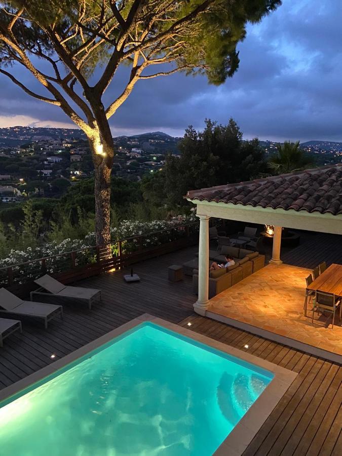 Villa Claire De Lune La Nartelle Sainte-Maxime Luaran gambar