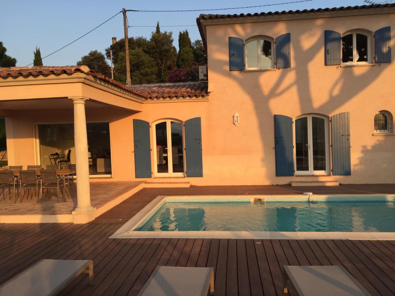 Villa Claire De Lune La Nartelle Sainte-Maxime Luaran gambar