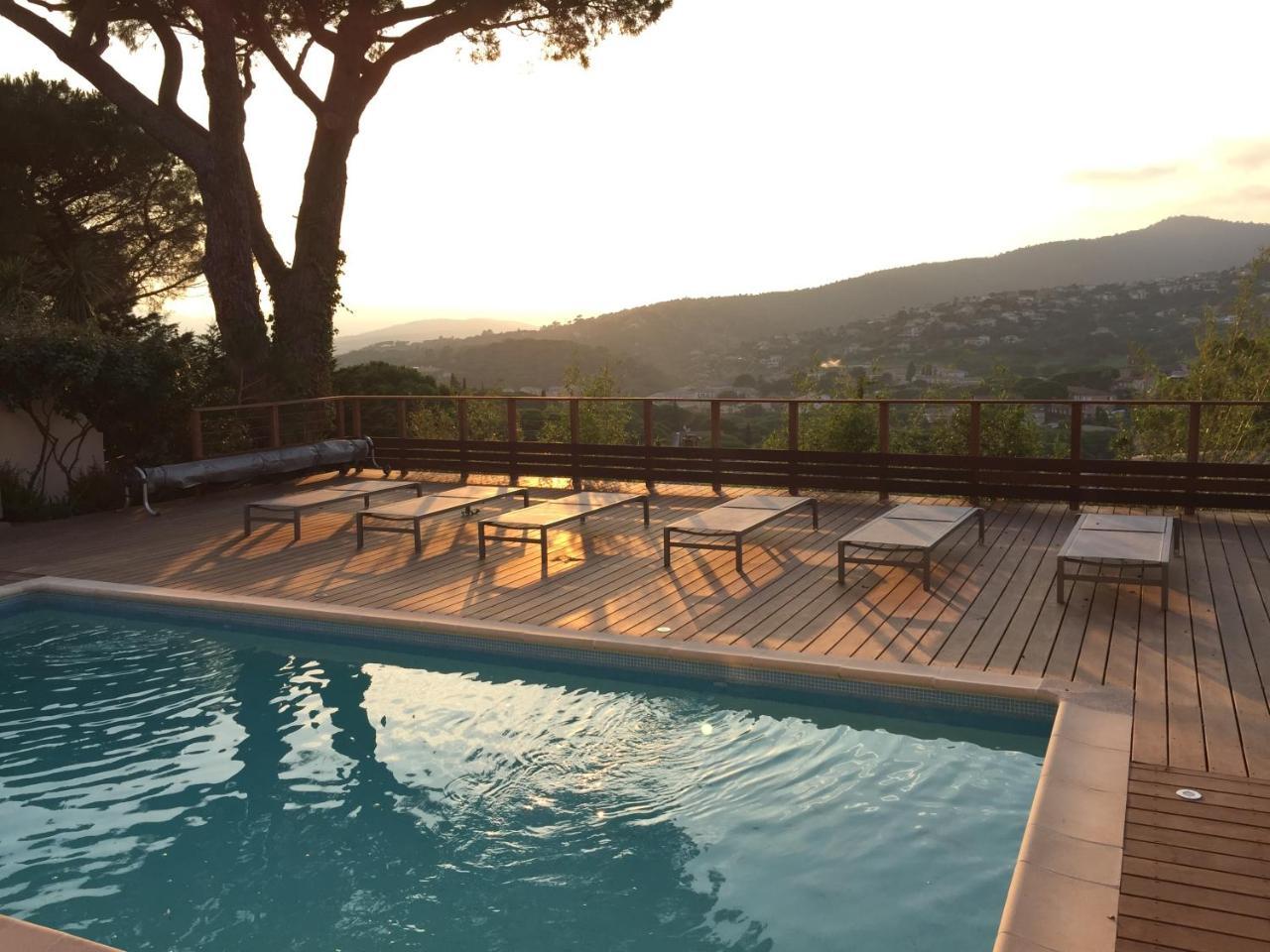 Villa Claire De Lune La Nartelle Sainte-Maxime Luaran gambar