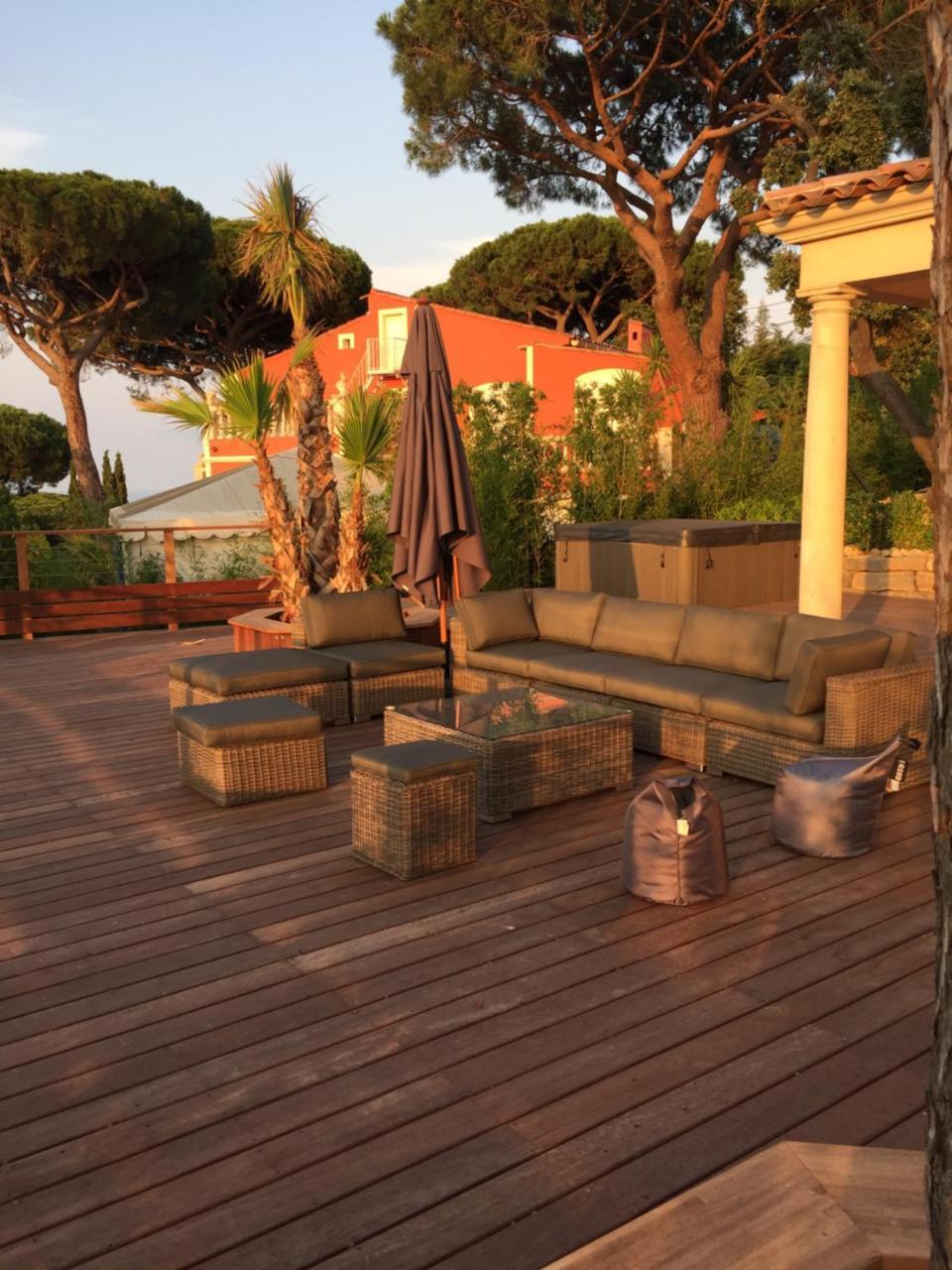 Villa Claire De Lune La Nartelle Sainte-Maxime Luaran gambar